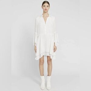 Alice + Olivia White Sundress